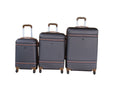 SMTE - 3Piece Travel Luggage Suitcase Bag SetStylishBrown