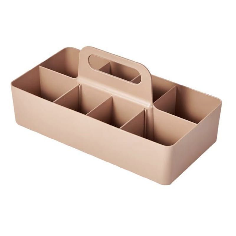 SMTE - Modern Quality Storage Box 8 Compartment - Brown