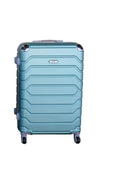 SMTE - 1 Piece Luggage 18 inch Suitcase - Light Green