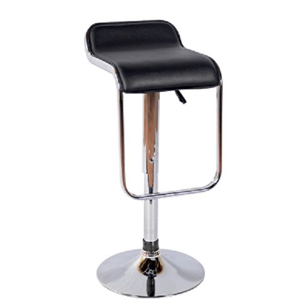 SMTE - Adjustable Height Swivel 683 Bar StoolSet of 4Black