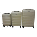 SMTE - Infinite Quality Travel Ware - 3 Piece Luggage Set - Gold C5
