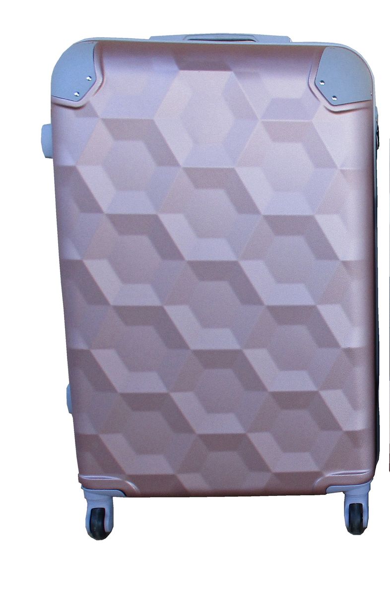 SMTE - Luggage 24 inch Suitcase - Rose Gold