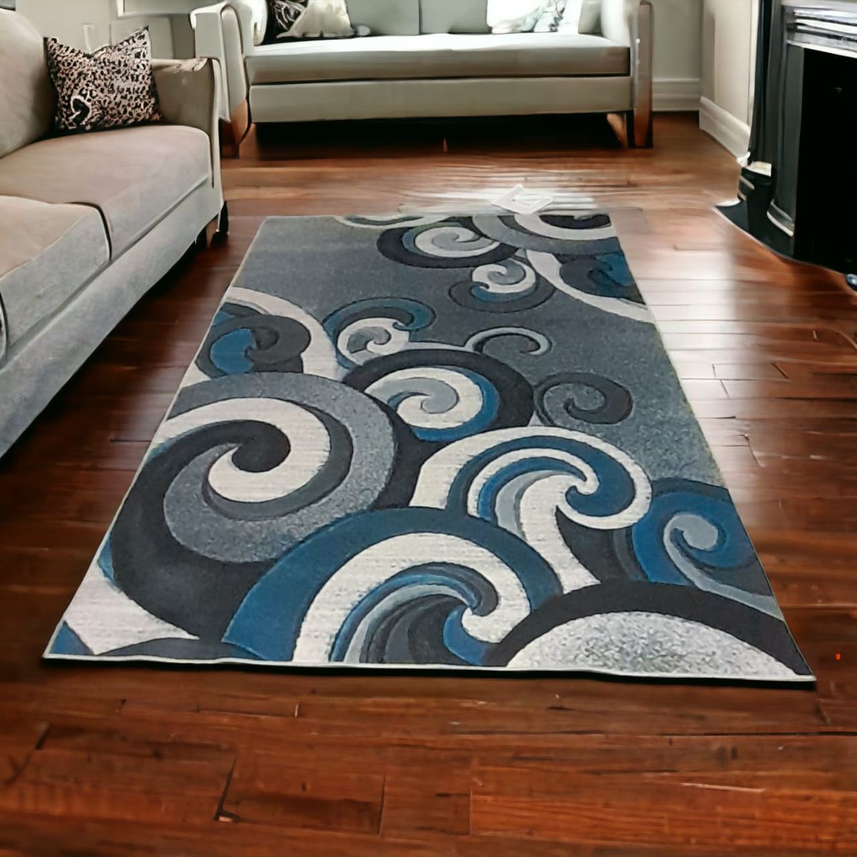 SMTE - 200cm x 150cmModern 3D Geometric DesignCarpet/RugA2
