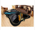 SMTE - Dream world 3D printed European Style Rugs - Black