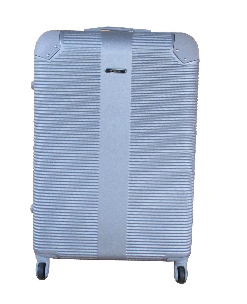 SMTE - 1 Piece Hard Outer Shell Luggage - 30" - Silver