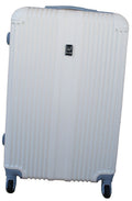 SMTE - 1 Piece Mooistar 27 inch Travel Luggage Suitcase Bag - Cream White