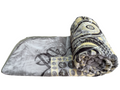 SMTE - Azaz High Quality Reversible Blanket Grey Emboss 3kg