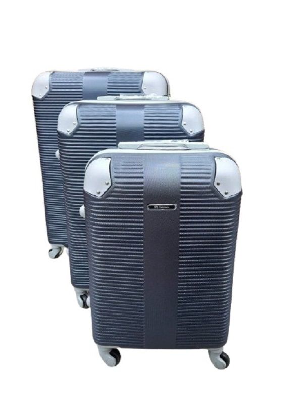 SMTE - Hardshell 3 piece travelling suitcaseBlack