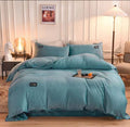 SMTE - Polka Comforter Set - Blue