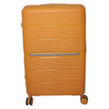 SMTE - Unbreakable 3Piece Orange Luggage Set23 , 27 & 30 Spinner Suitcases30 cm