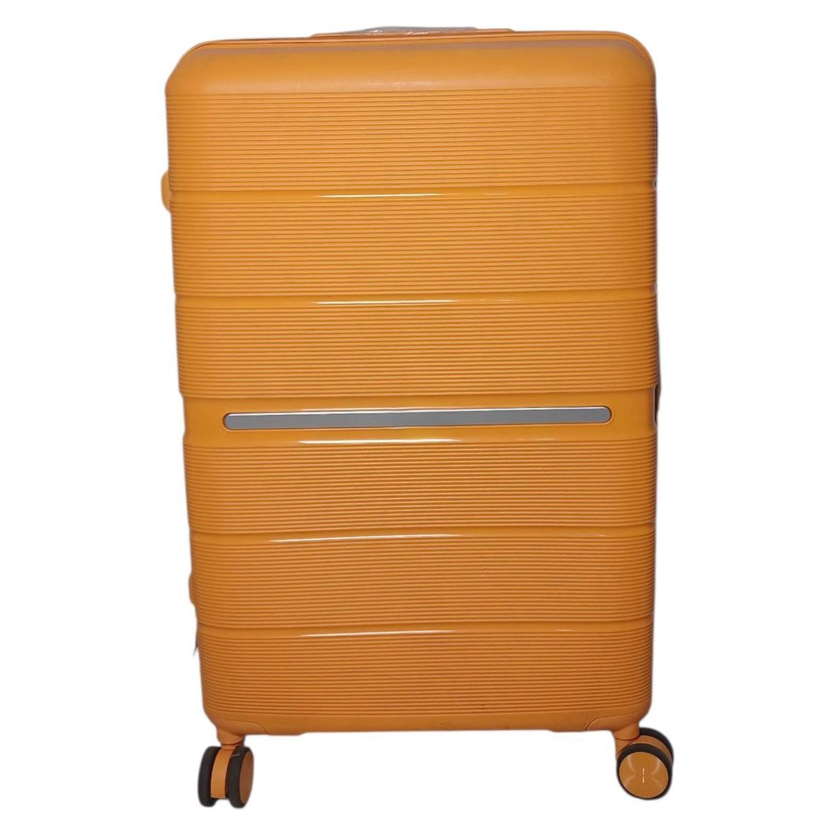 SMTE - Unbreakable 3Piece Orange Luggage Set23 , 27 & 30 Spinner Suitcases30 cm