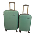 SMTE -  Hard Outer Shell Luggage2 PieceGreen