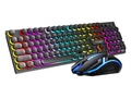 SMTE - TF270- 2022 gadget TWOLF Wired gaming keyboard and mouse punk style