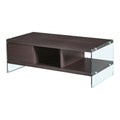 SMTE - Modern Coffee TableDark Brown