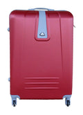 SMTE - Blue Star 1 Piece Sleek Luggage 20" - Red