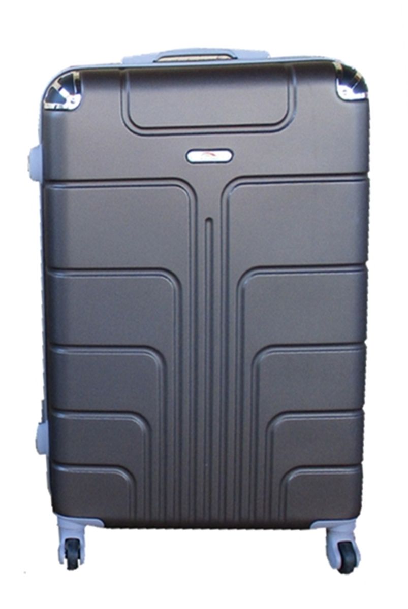 SMTE - 1 Piece Luggage 19inch Suitcase - Brown