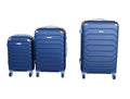 SMTE - 3 Piece Luggage Set 26" 22" 18" - Navy