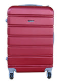 SMTE - Premium Travel Luggage Bag 24" - 1 Piece - Red
