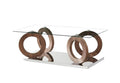 SMTE - El Anillo Coffee TableBrown