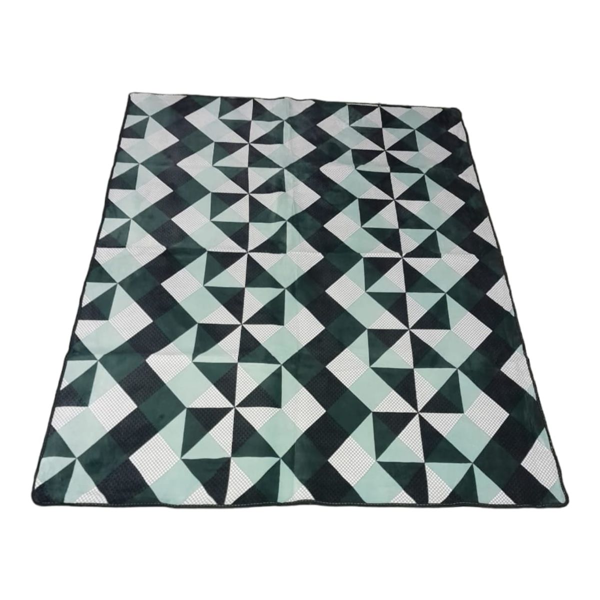 SMTE - Quality Modern 2m Geometric Design Super Soft Rug JY1