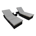 SMTE - Rattan Utila 2 PieceMarbled Black