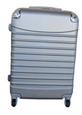 SMTE - 1 Piece Luggage 28 inch Suitcase - Silver