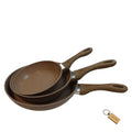 SMTE - The Granite Fry PanThe Ultimate Culinary Companion + KeyringBrown