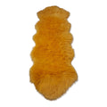 SMTE - Runner Soft Faux Sheepskin Fur Chair Couch Cover Rug for Bedroom FloorGold
