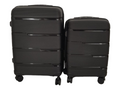 SMTE -  Acesa Hard Shell Elite Suitcase Set 2 Piece - Black