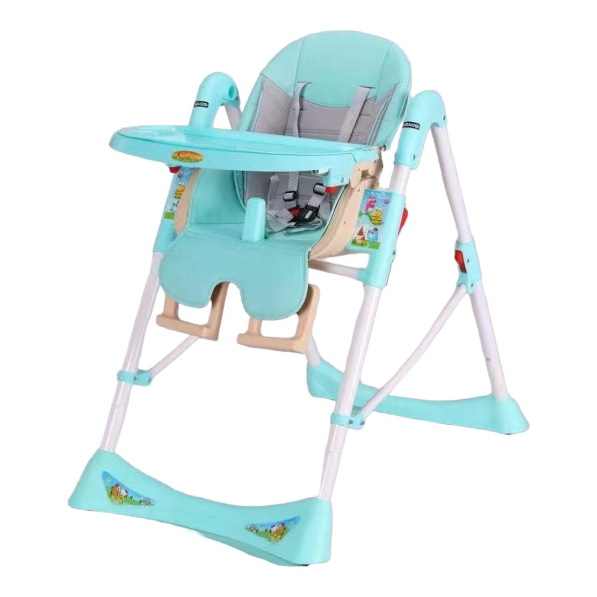 SMTE -  Baby High ChairBaby Feeding ChairBlue