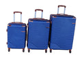 SMTE - Luggage SetDurable, Lightweight, Spinner Wheels, Telescoping Handle3PieceBlue