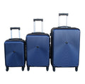 SMTE - 3Piece Travel 27Inch Luggage Suitcase Bag SetStylishNavy