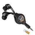 SMTE - Clear Sound, TangleFree Wired EarphonesM68 + Keyring