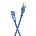 SMTE - Hoco U108 20W Premium Type-C to Lightning iPhone Fast Charge Cable - Blue