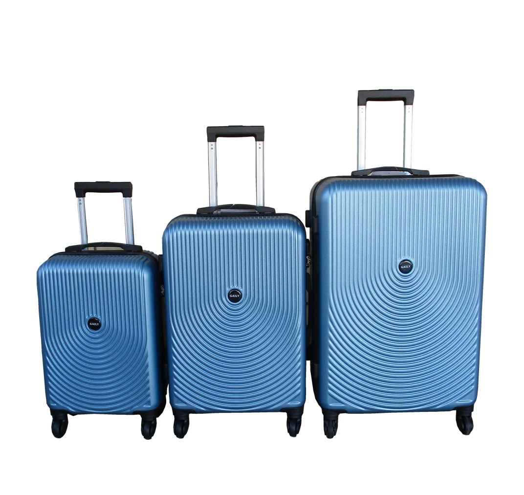 SMTE - 3Piece Travel 27Inch Luggage Suitcase Bag SetStylishS Blue