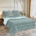 SMTE - 5 Pieces Thick Super Soft Warm and Cozy Lightweight and Breathable ComforterGreen
