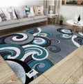 SMTE - Modern 3D Geometric Design Area 2 Rug & Complementary IH Tieback