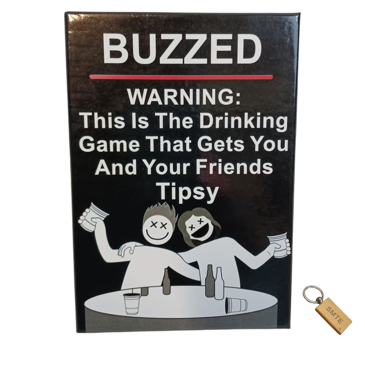 SMTE - Buzzed Drinking Board Game and  Keyring