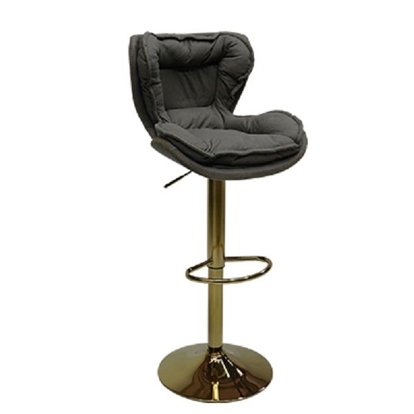 SMTE - Gold Bucket Bar stoolBlack