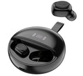 SMTE - YH-03 Wireless Stereo BT Earphone with LED Power Display - Black