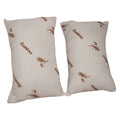 SMTE - Set of 2 Bamboo Memory Foam PillowsHypoallergenic & Breathable