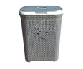 SMTE - IH - Quality Daisy Laundry Basket 50L - Grey