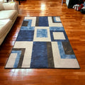 SMTE - 200cm x 150cmModern 3D Geometric DesignCarpet/RugA69