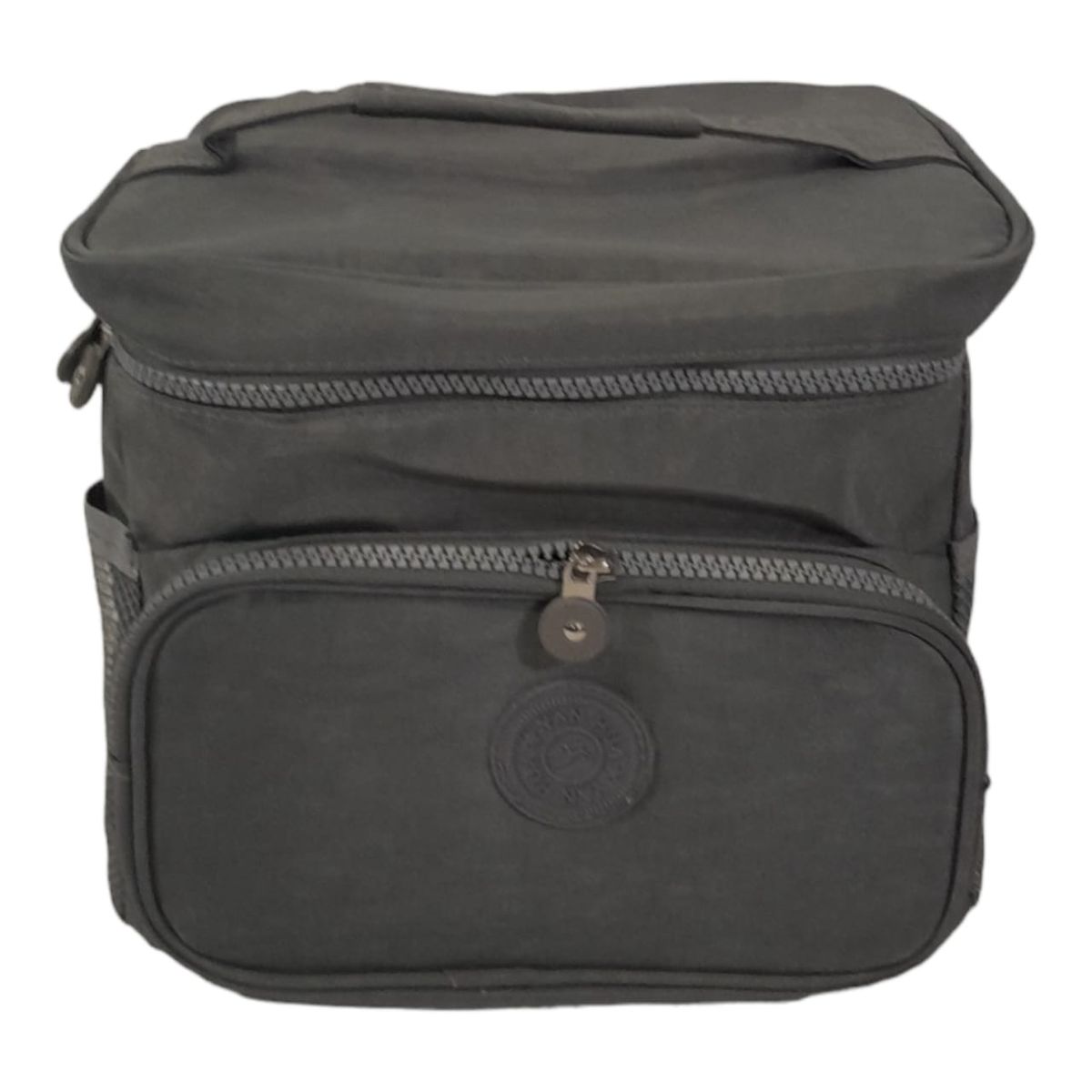 SMTE - Square Large Capacity Thermal Lunch Bag-F24 - Grey