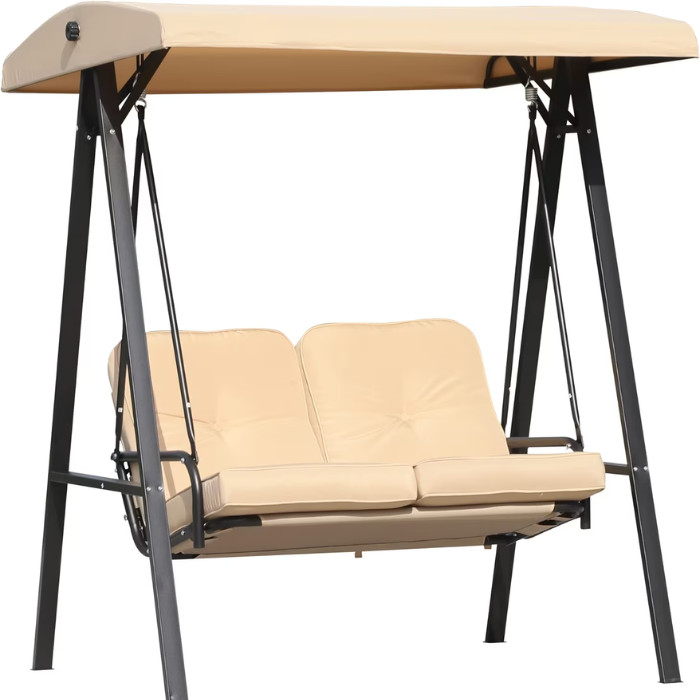SMTE - Seater Covered Outdoor Swing Chair Porch