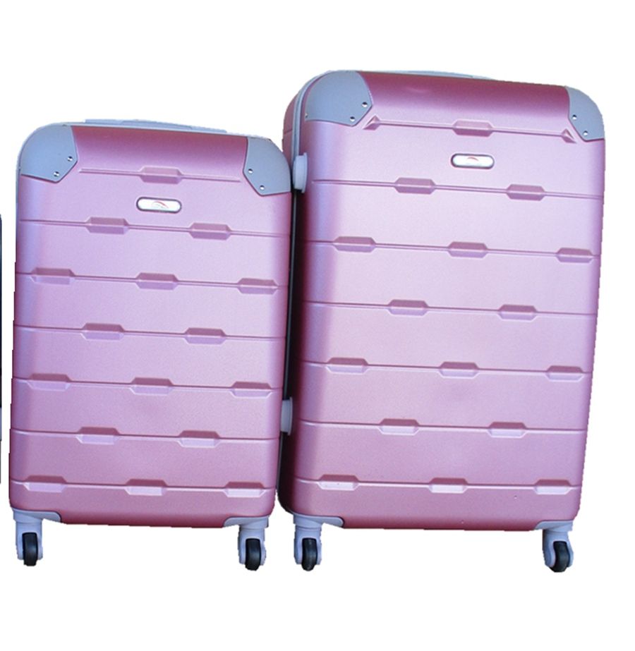 SMTE - 2 Piece Luggage Set - Pink