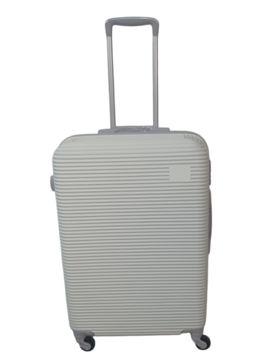 SMTE -  26Inch Hard Shell LuggageWhite