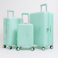SMTE - 3Piece Light Green Hardshell Spinner Luggage Set with TSA Lock & PC Shell