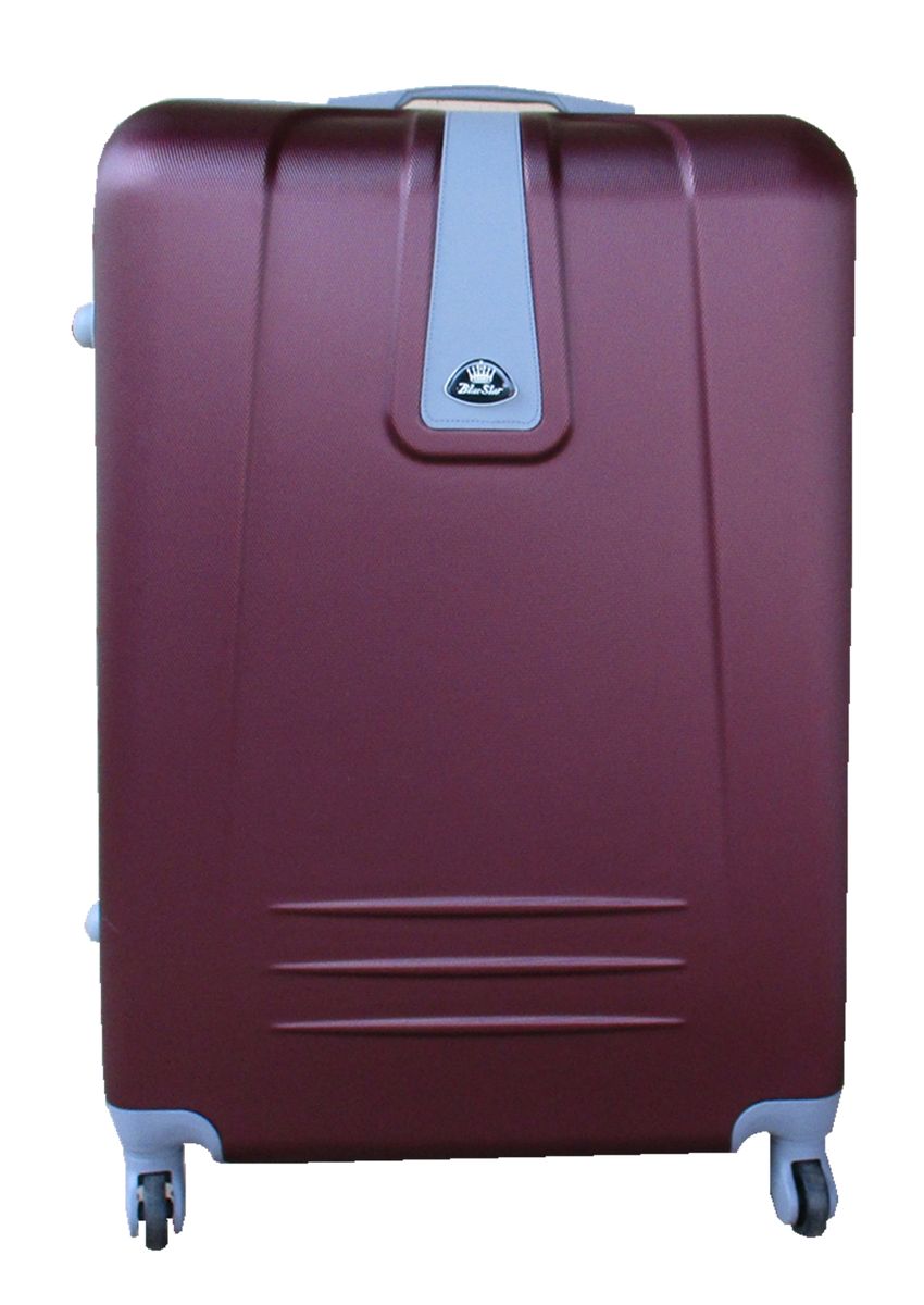 SMTE - 1 Piece Sleek Luggage 23" - Marron
