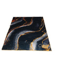 SMTE - 200cm by 150cmModern 3D Geometric Design Area Rug FR11 With  keyring